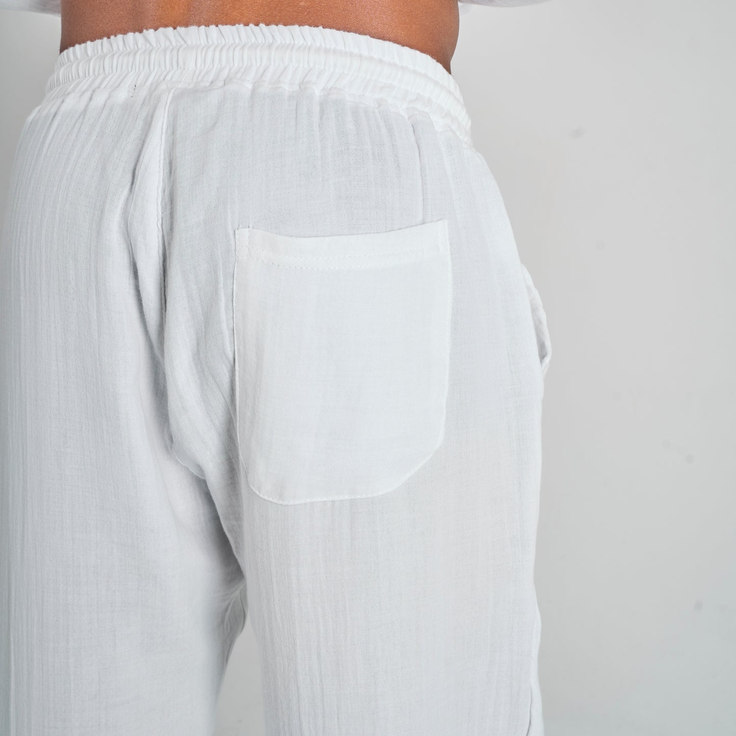 White Linen Pants