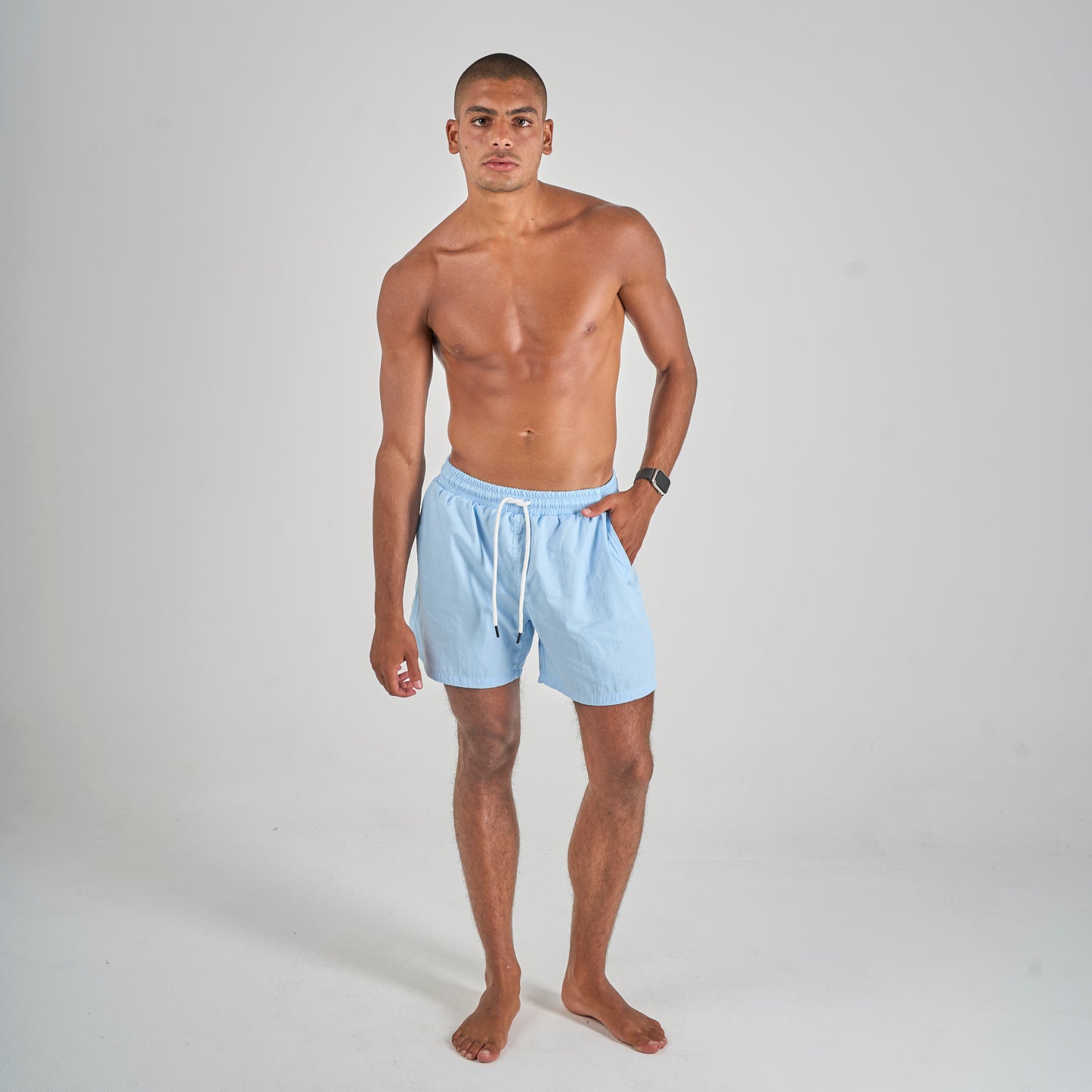Sky Blue Swim Shorts