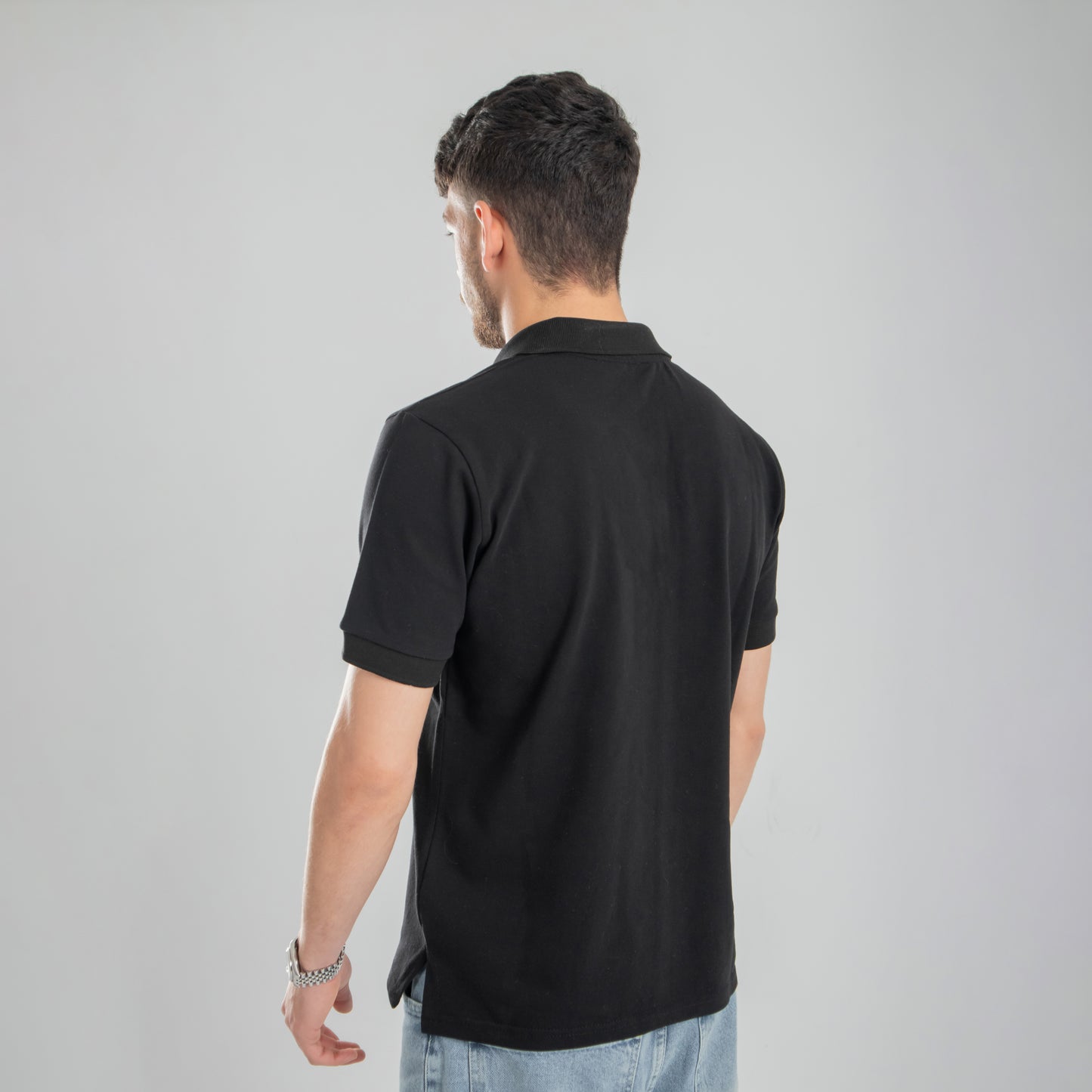 Polo T-shirt - Black