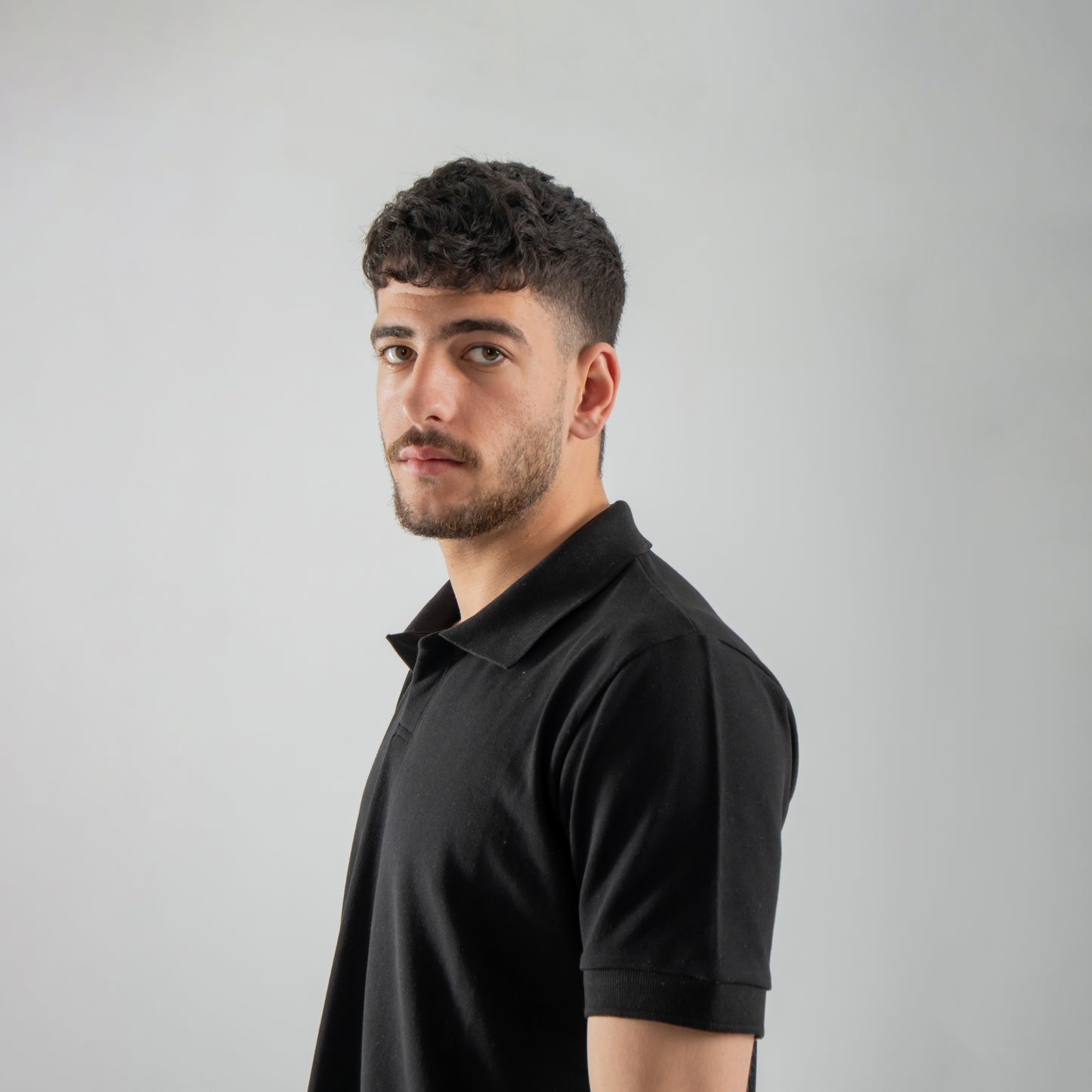 Polo T-shirt - Black
