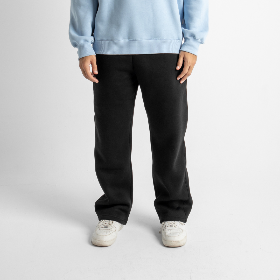 Relaxed Sweatpants - Black
