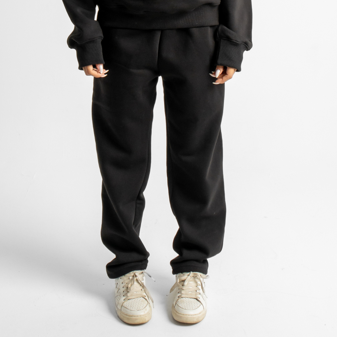 Relaxed Sweatpants - Black