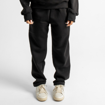 Relaxed Sweatpants - Black