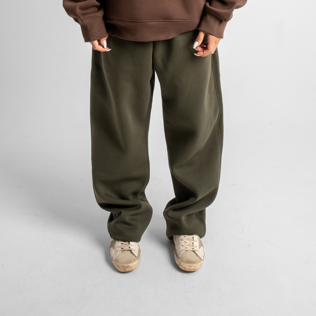 Relaxed Sweatpants - Olive