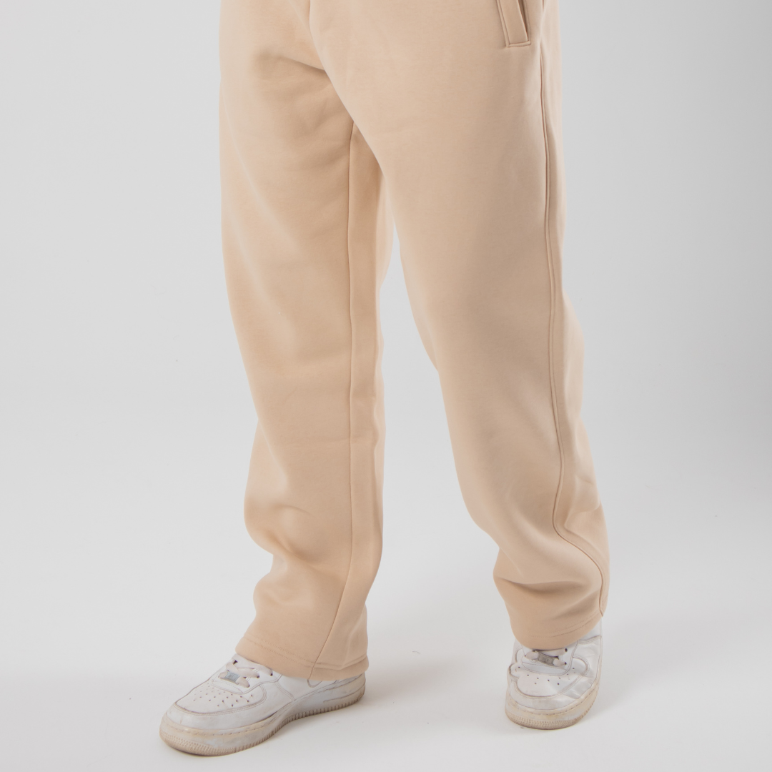 Relaxed Sweatpants - Beige