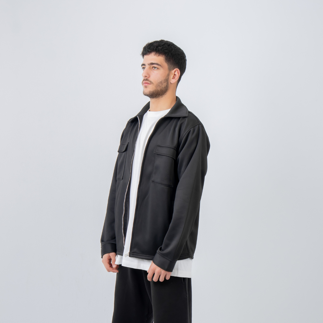 Overshirt Jacket - Black