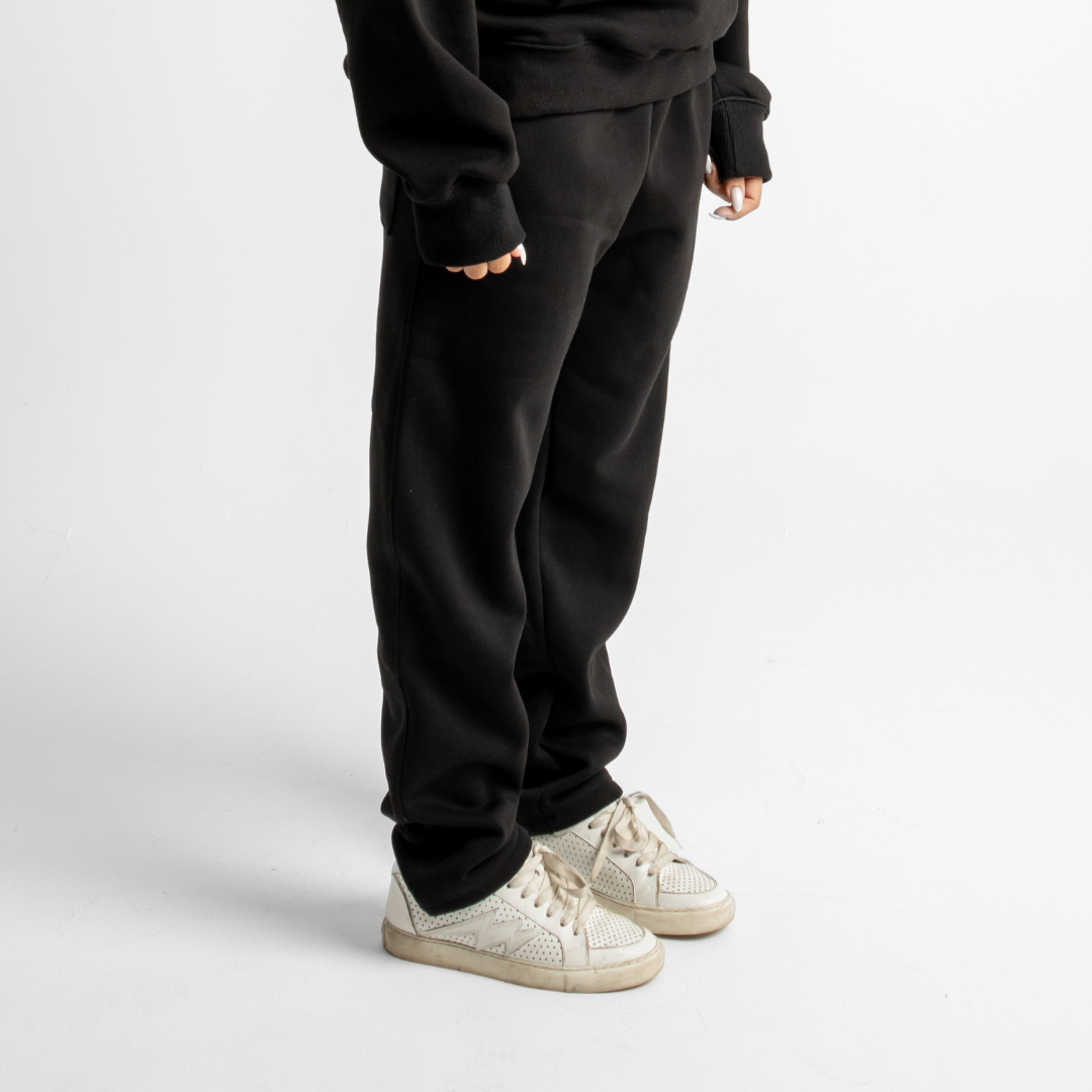 Relaxed Sweatpants - Black