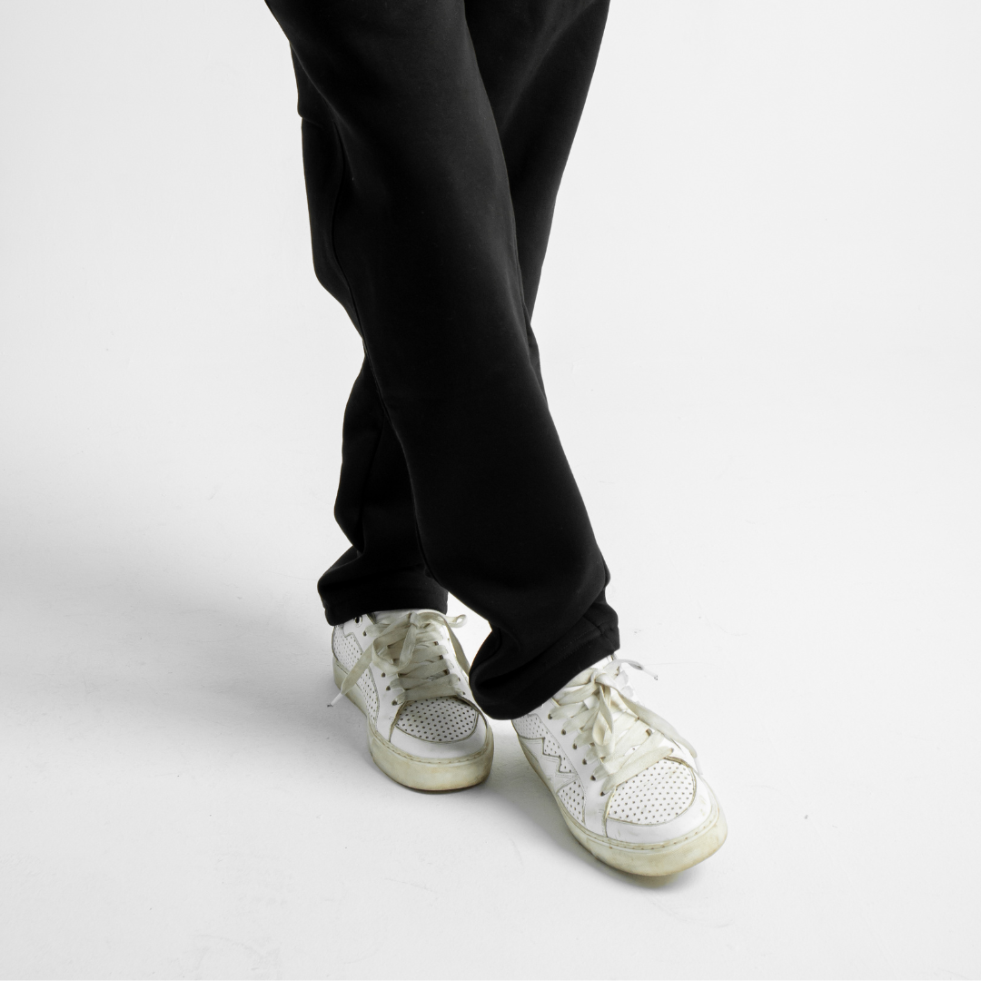 Relaxed Sweatpants - Black