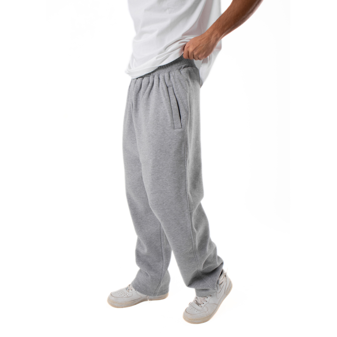 Relaxed Sweatpants - Light Grey