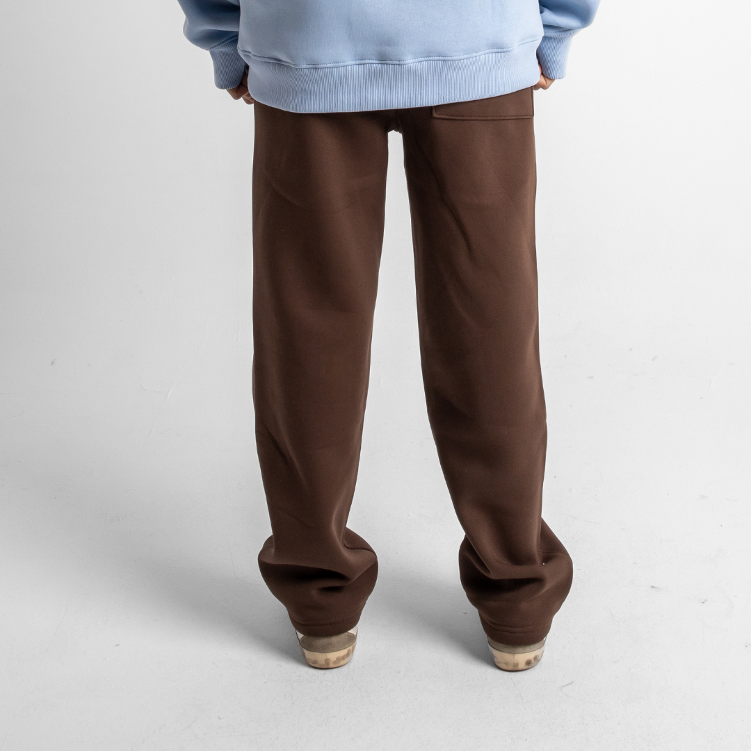 Relaxed Sweatpants - Brown