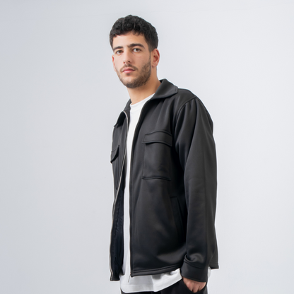 Overshirt Jacket - Black