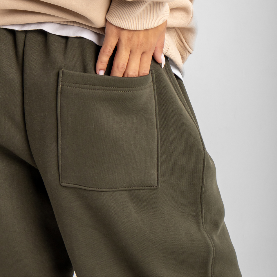 Relaxed Sweatpants - Olive