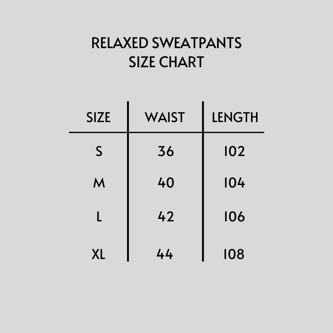Relaxed Sweatpants - Light Grey