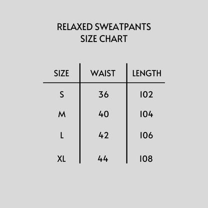 Relaxed Sweatpants - Light Grey
