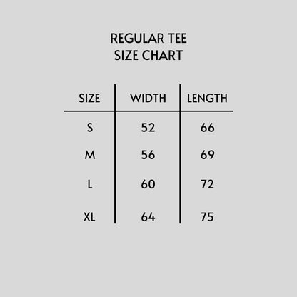 Regular Tee - Black