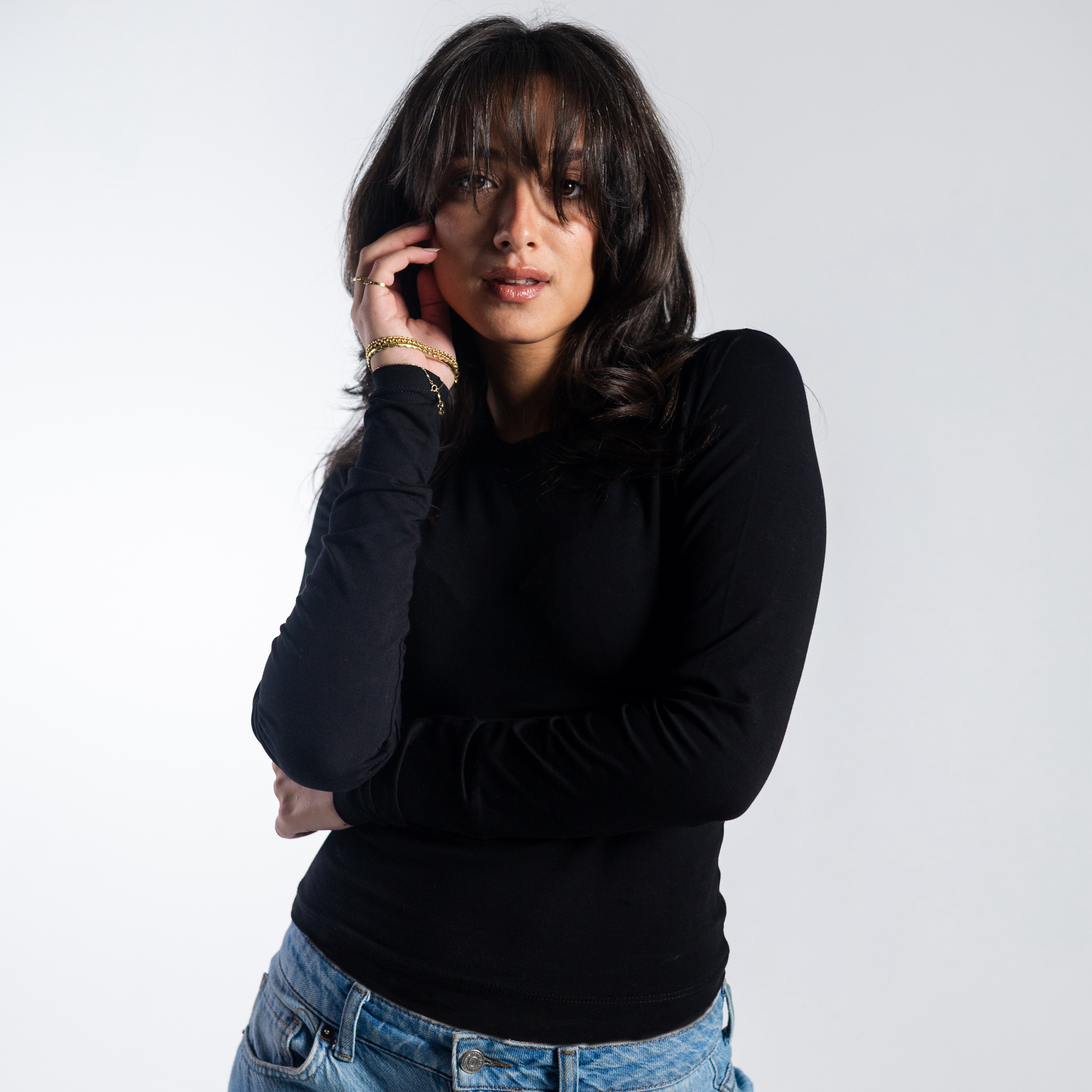 Cotton Long Sleeve Top