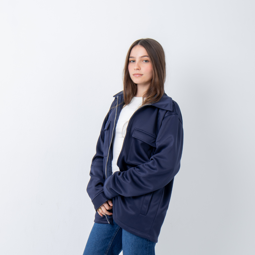 Overshirt Jacket - Navy