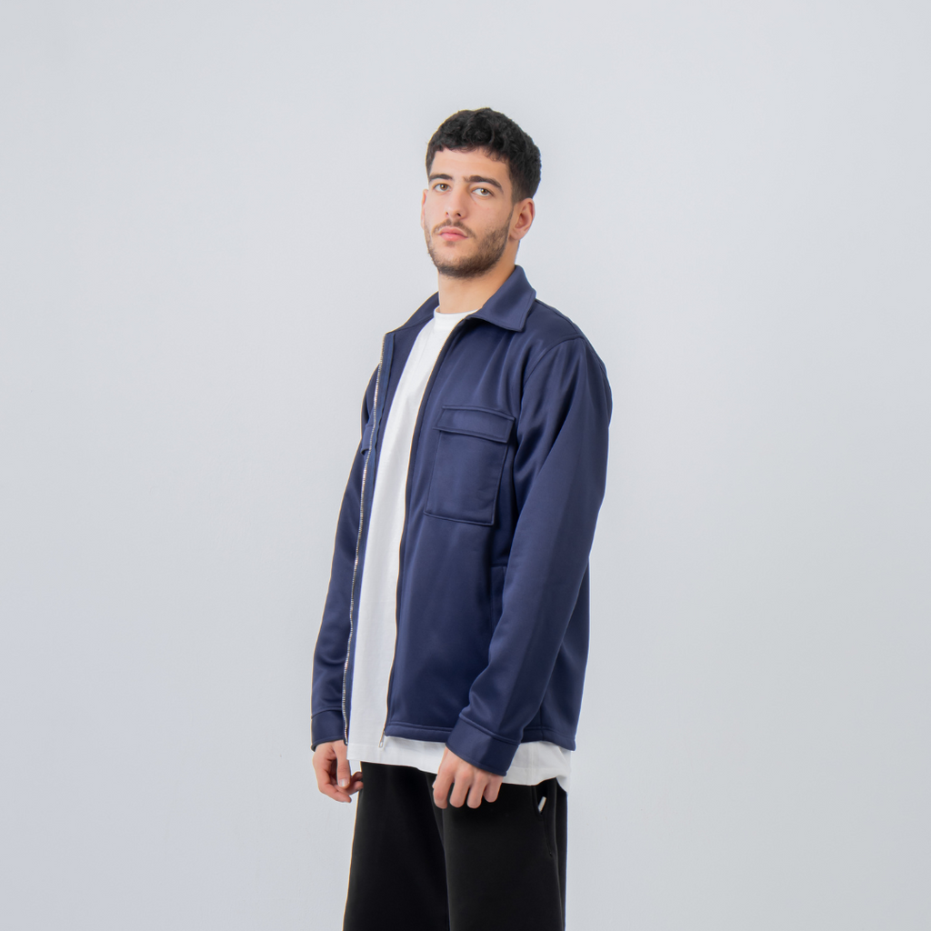 Overshirt Jacket - Navy