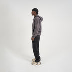 Drop Shoulder Zip-up