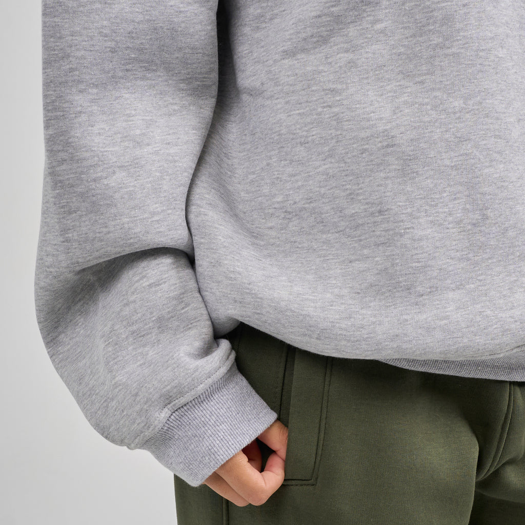 Polo Crewneck - Light Grey