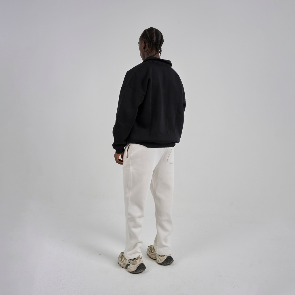 Polo Crewneck - Black