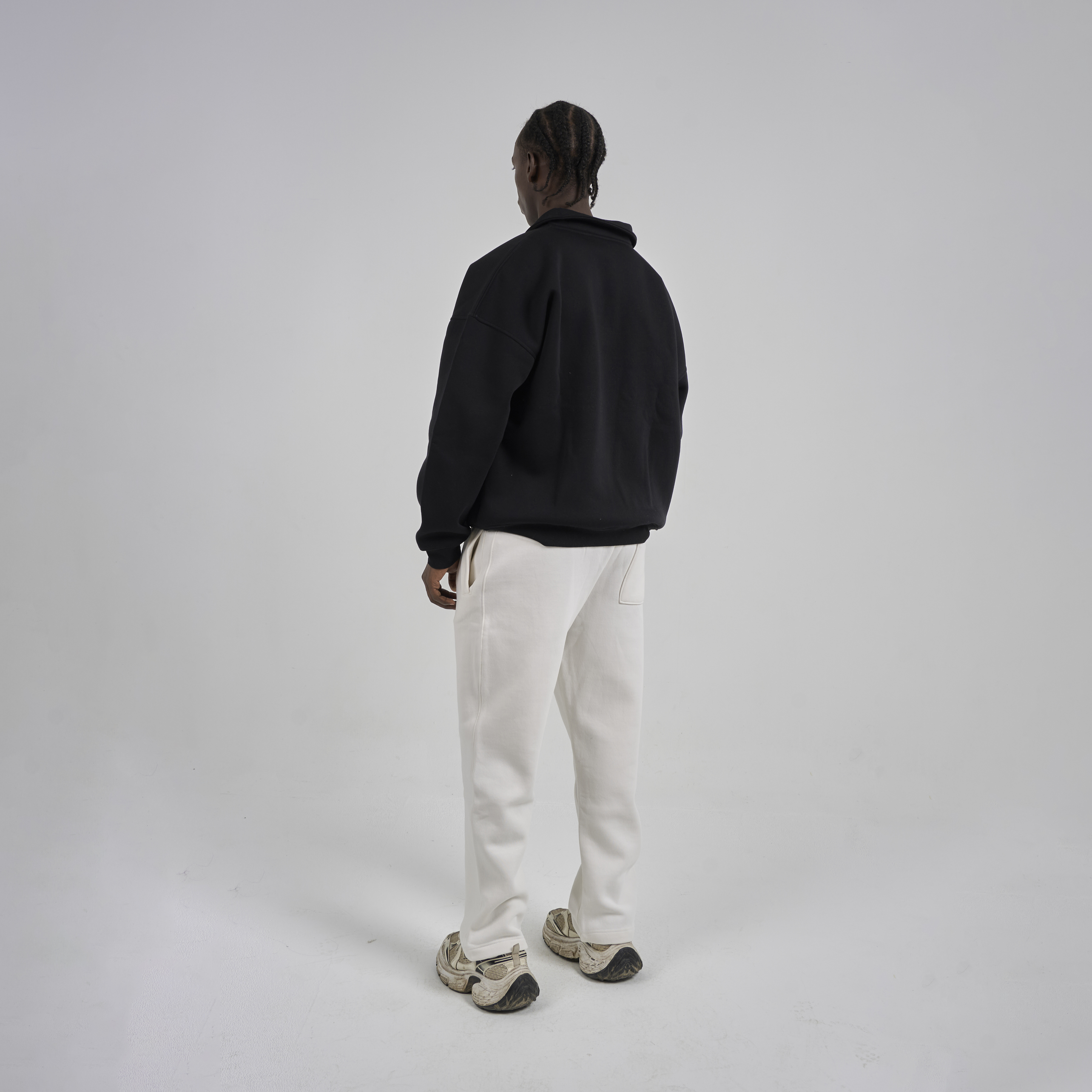 Polo Crewneck - Black