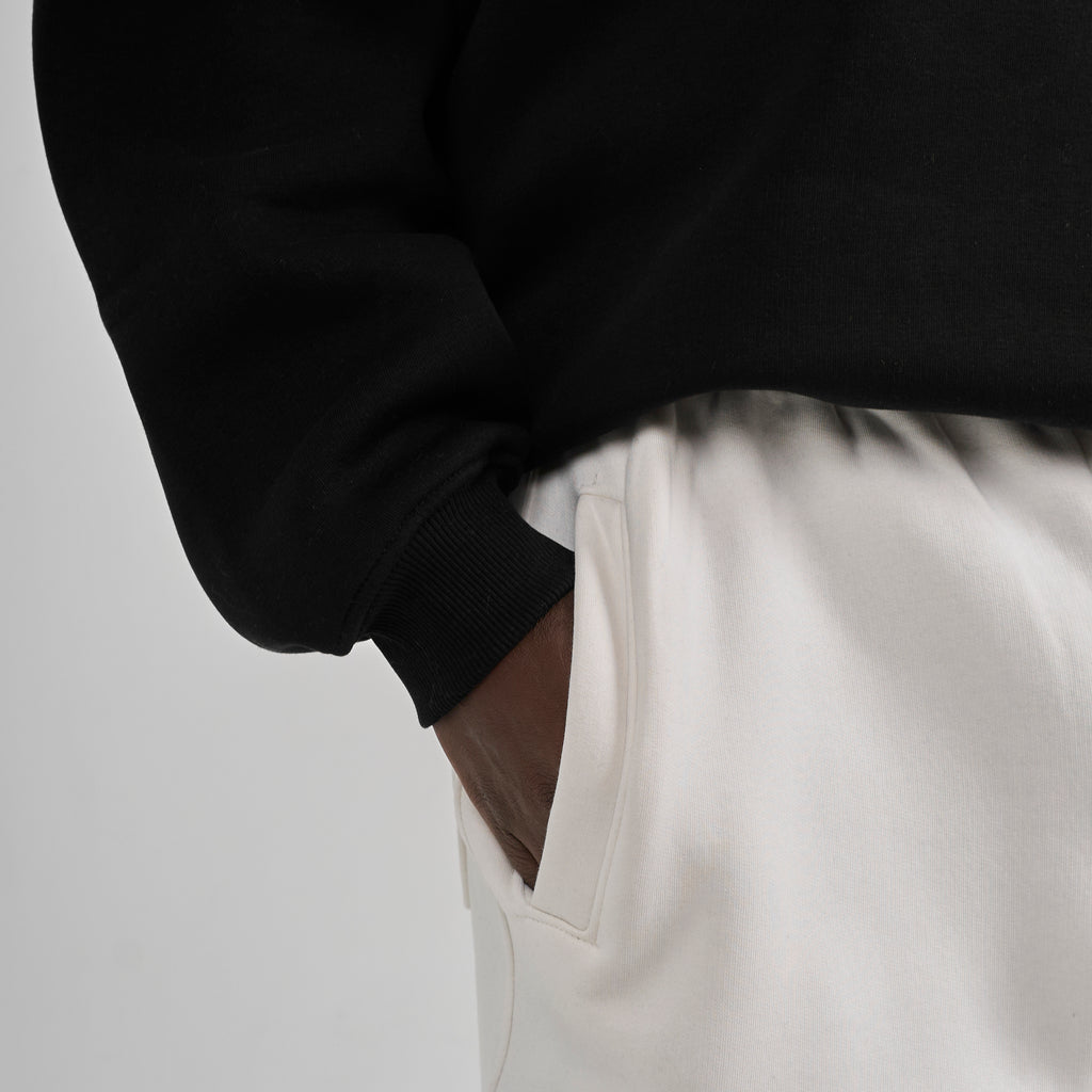 Polo Crewneck - Black