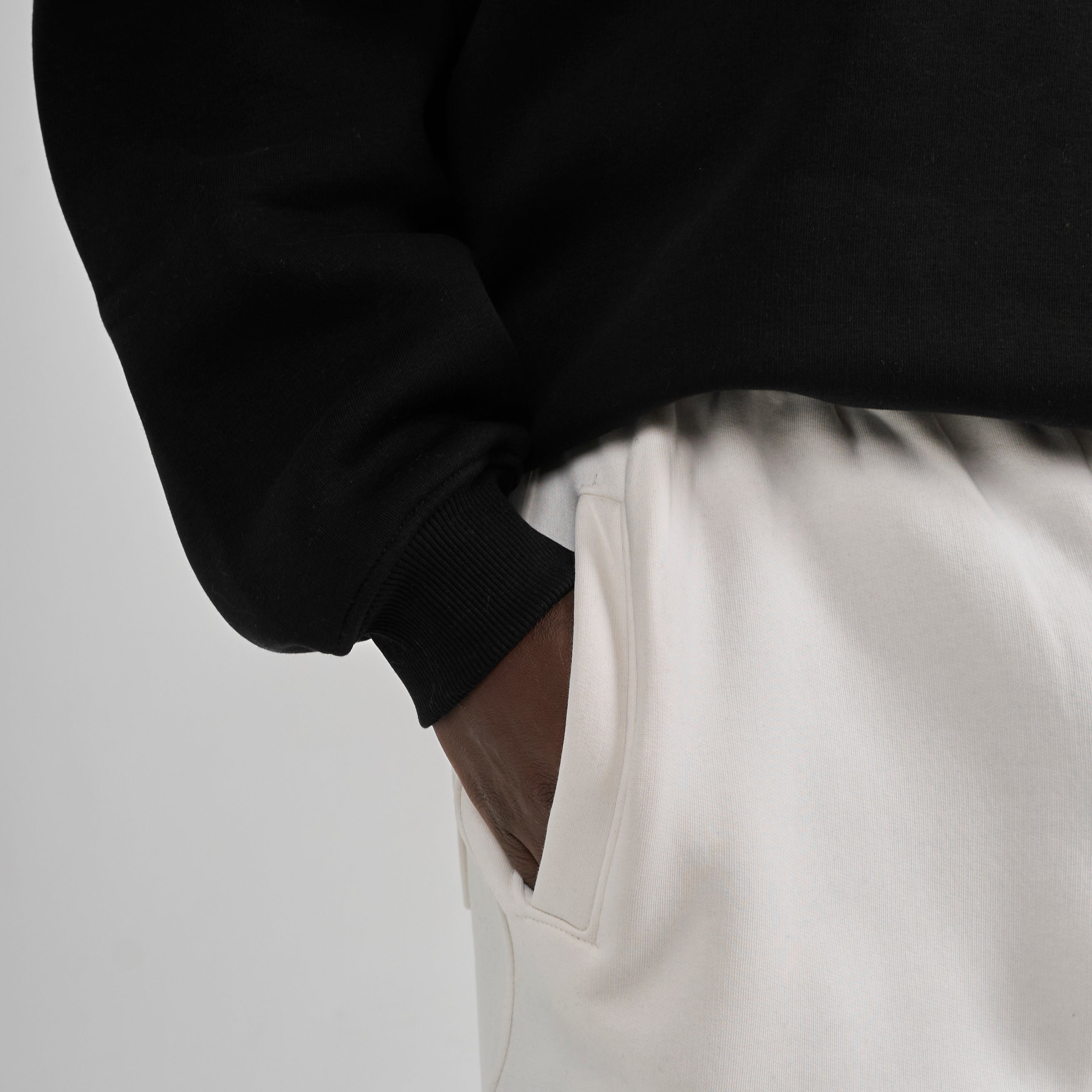 Polo Crewneck - Black