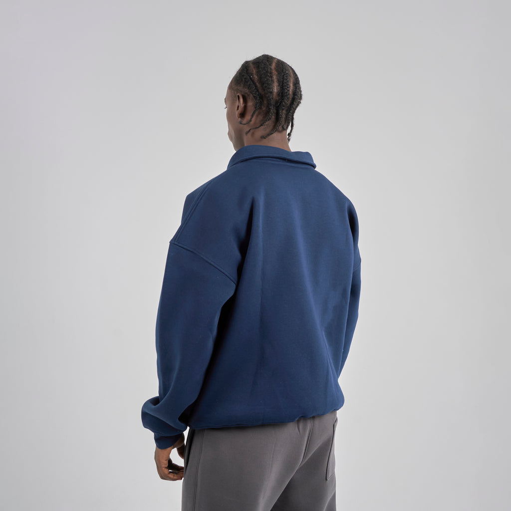 Polo Crewneck - Navy