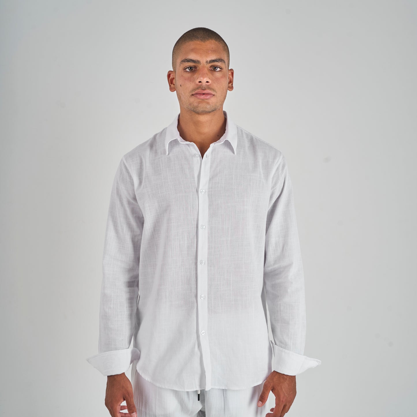 White Linen Shirt