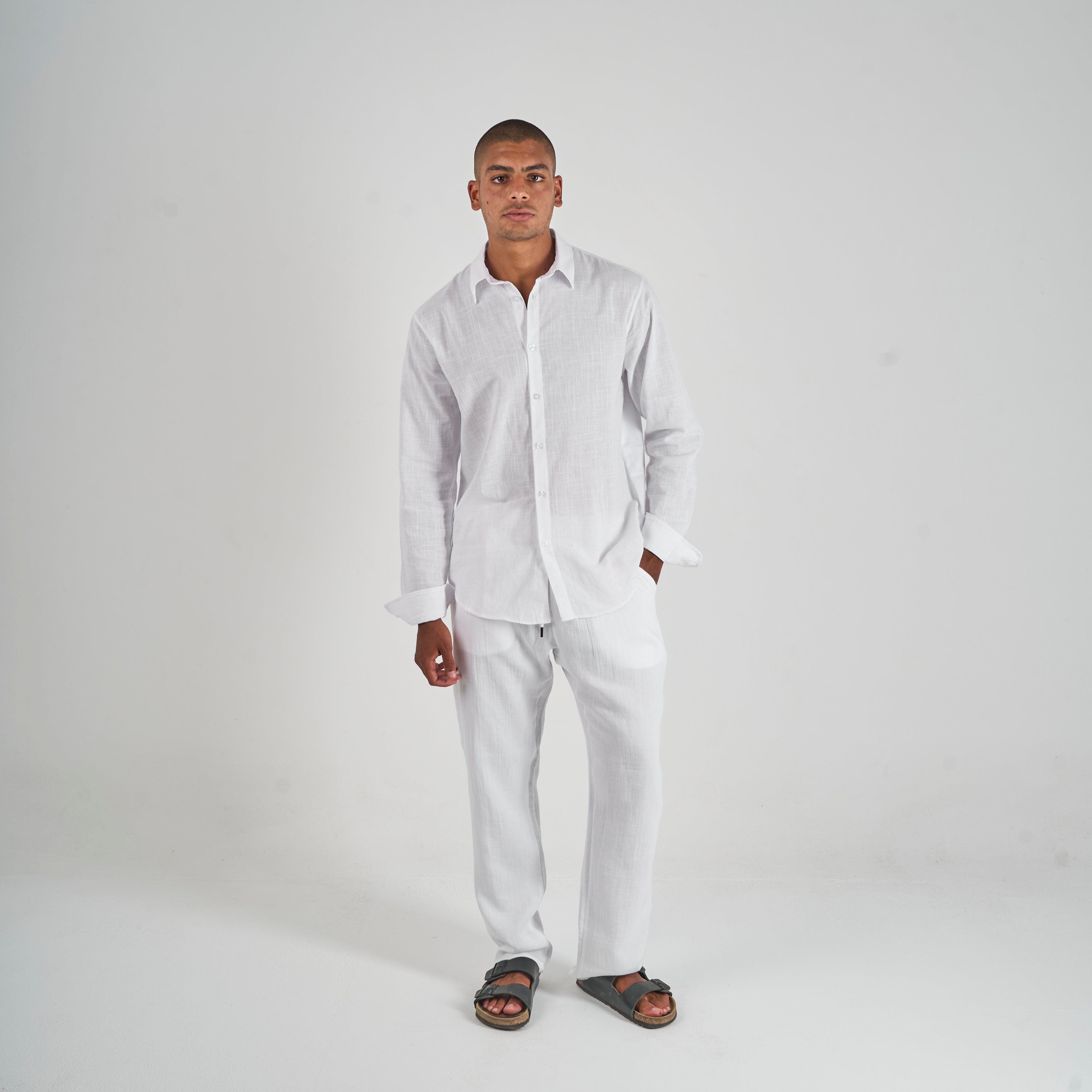 Linen Shirt - White