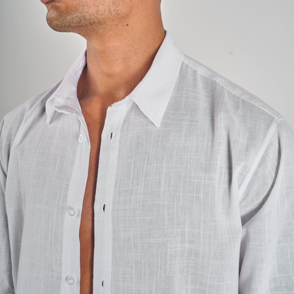 Linen Shirt - White