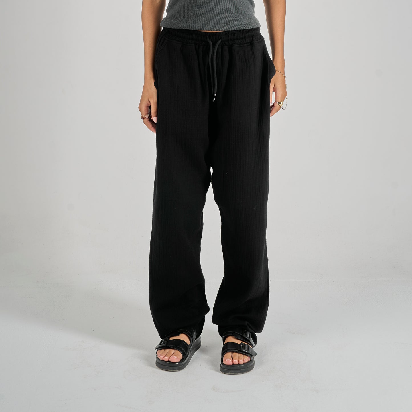 Black Linen Pants