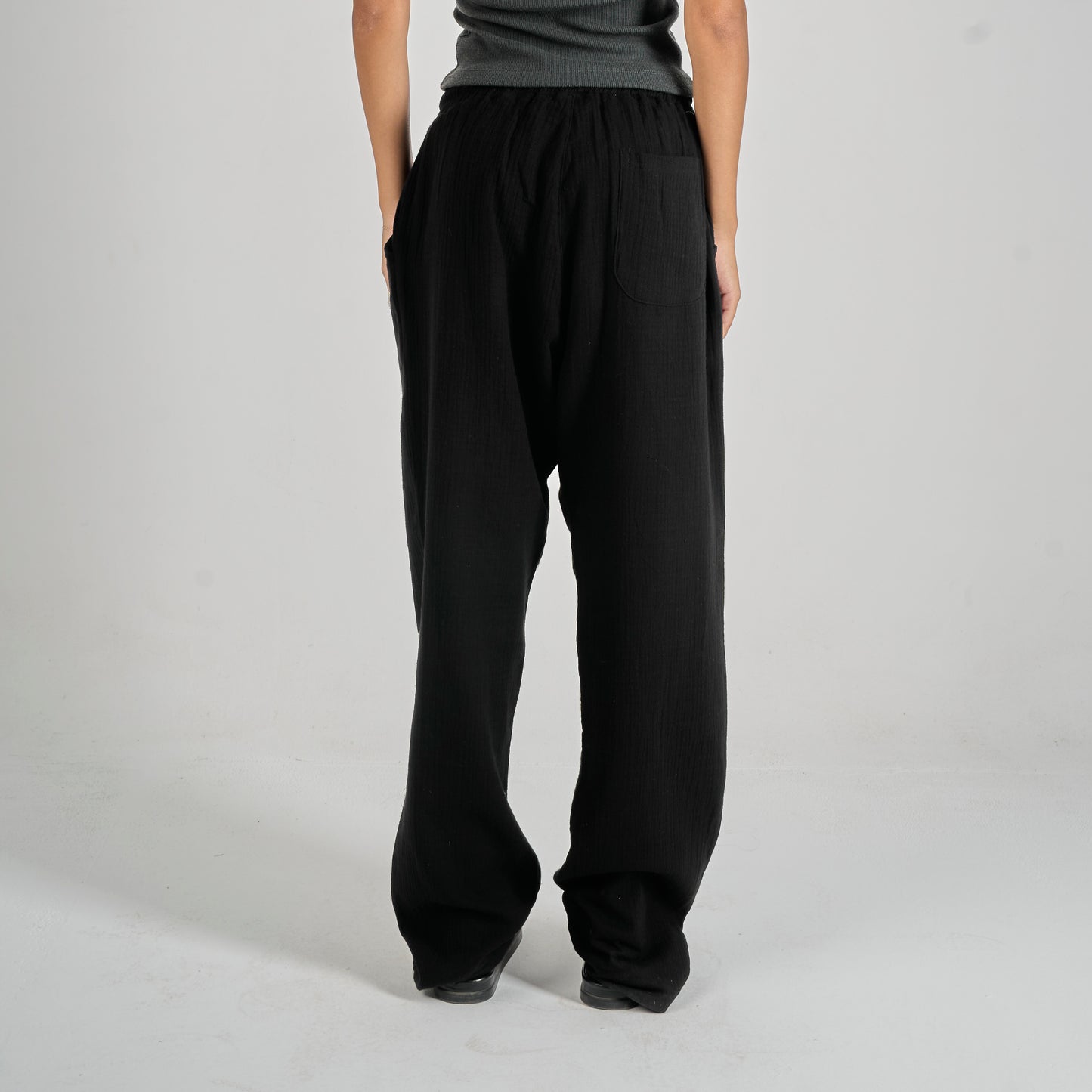 Black Linen Pants