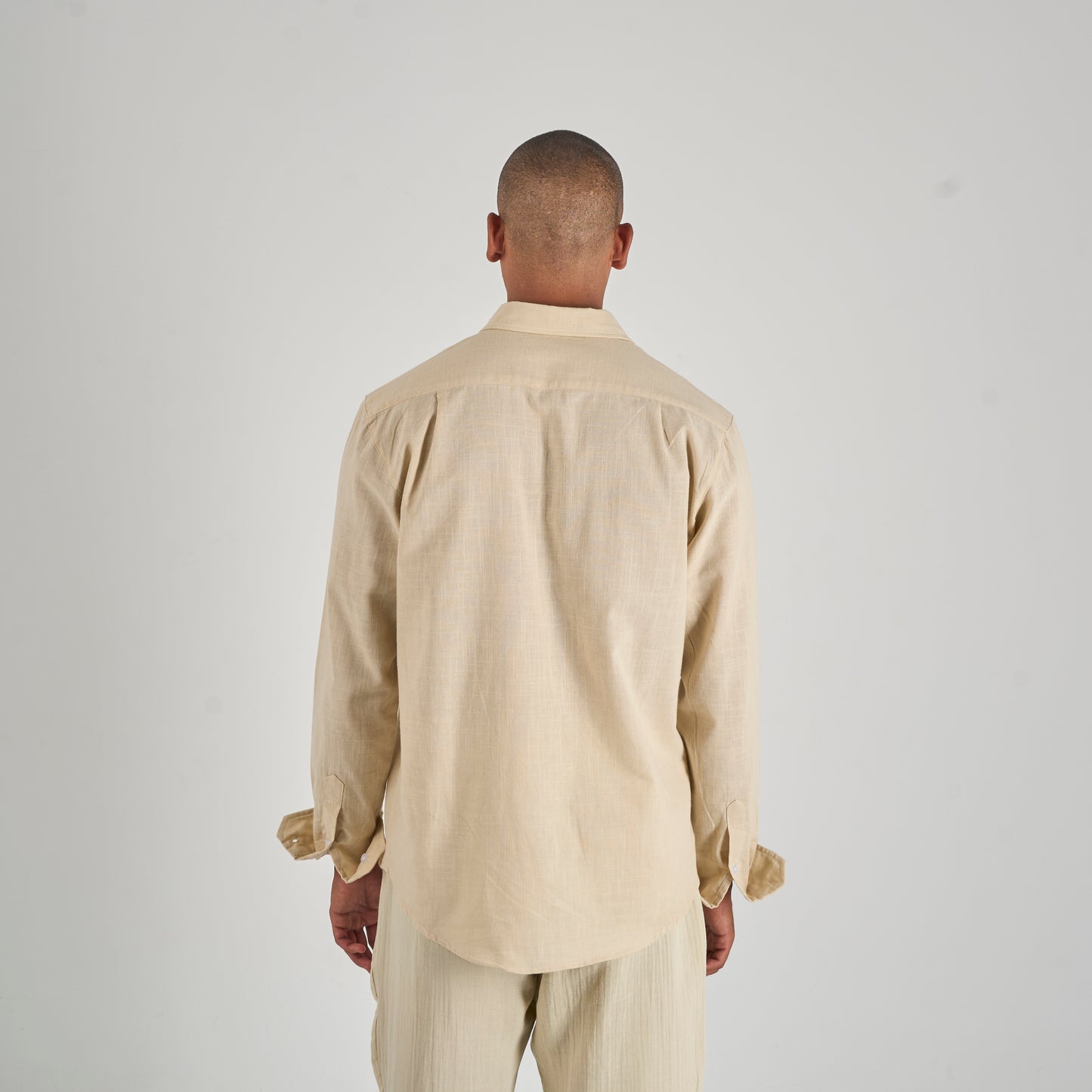 Beige Linen Shirt