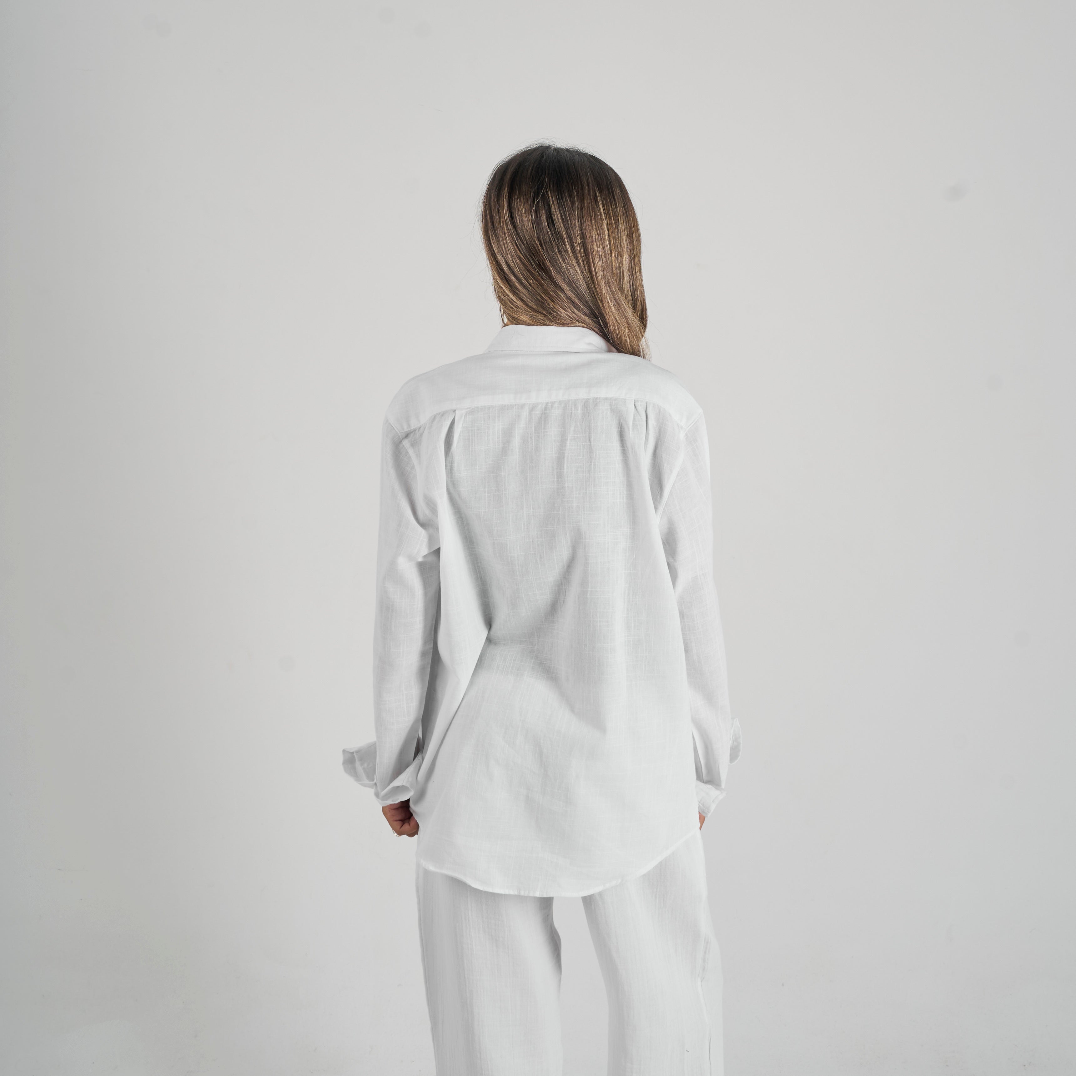 Linen Shirt - White