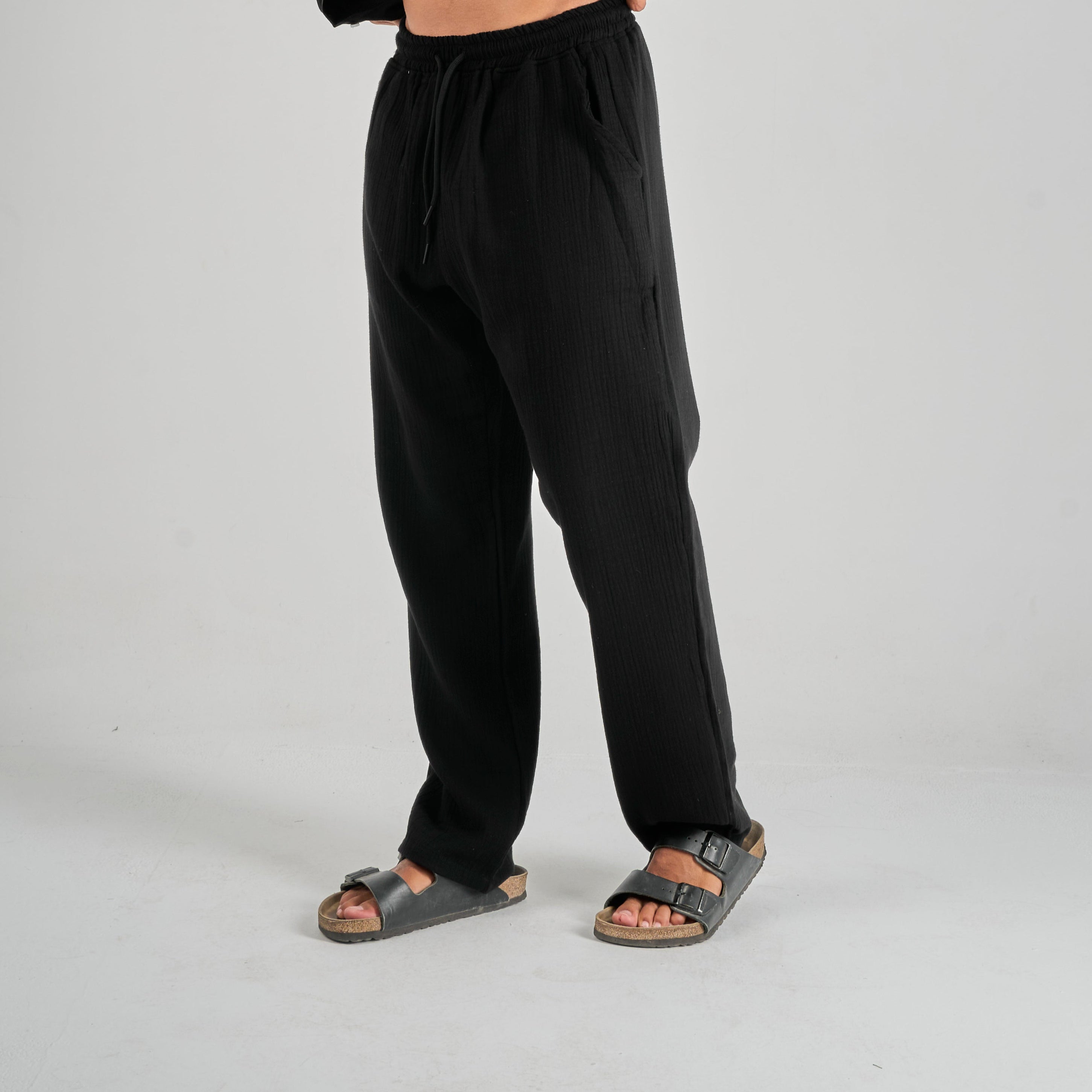 Linen Pants - Black