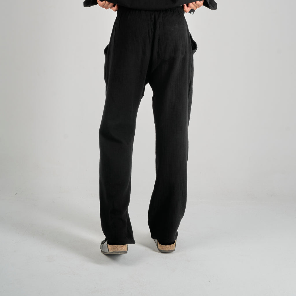 Linen Pants - Black
