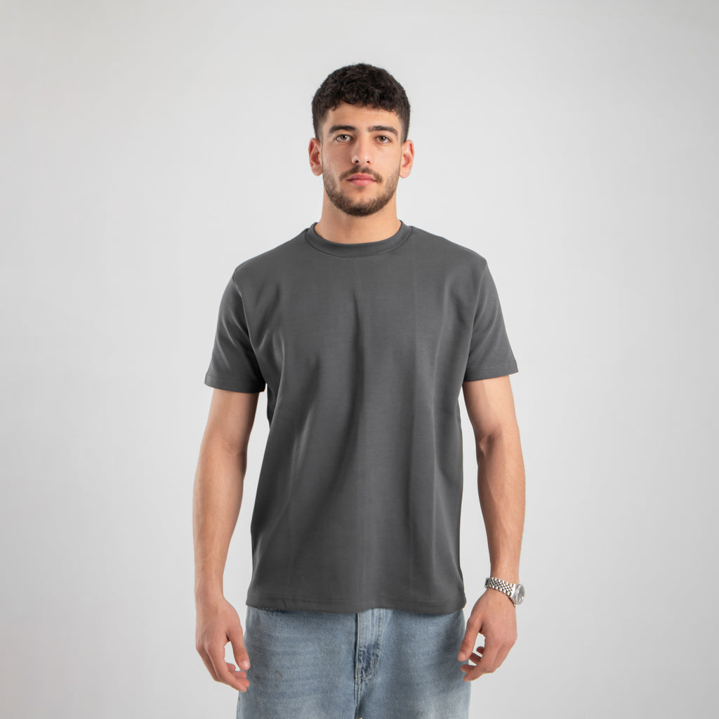 Regular Tee - Charcoal Grey