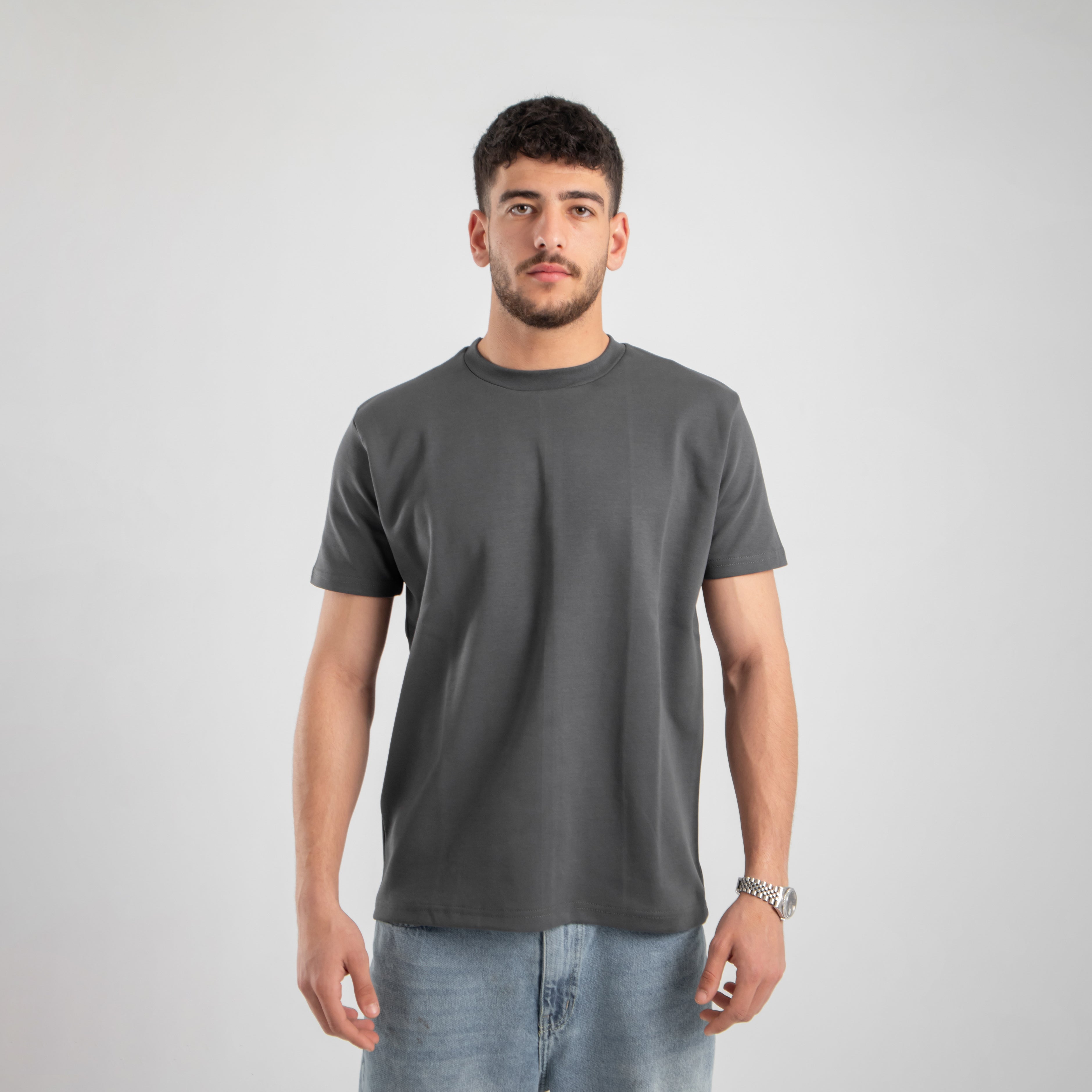 Regular Tee - Charcoal Grey
