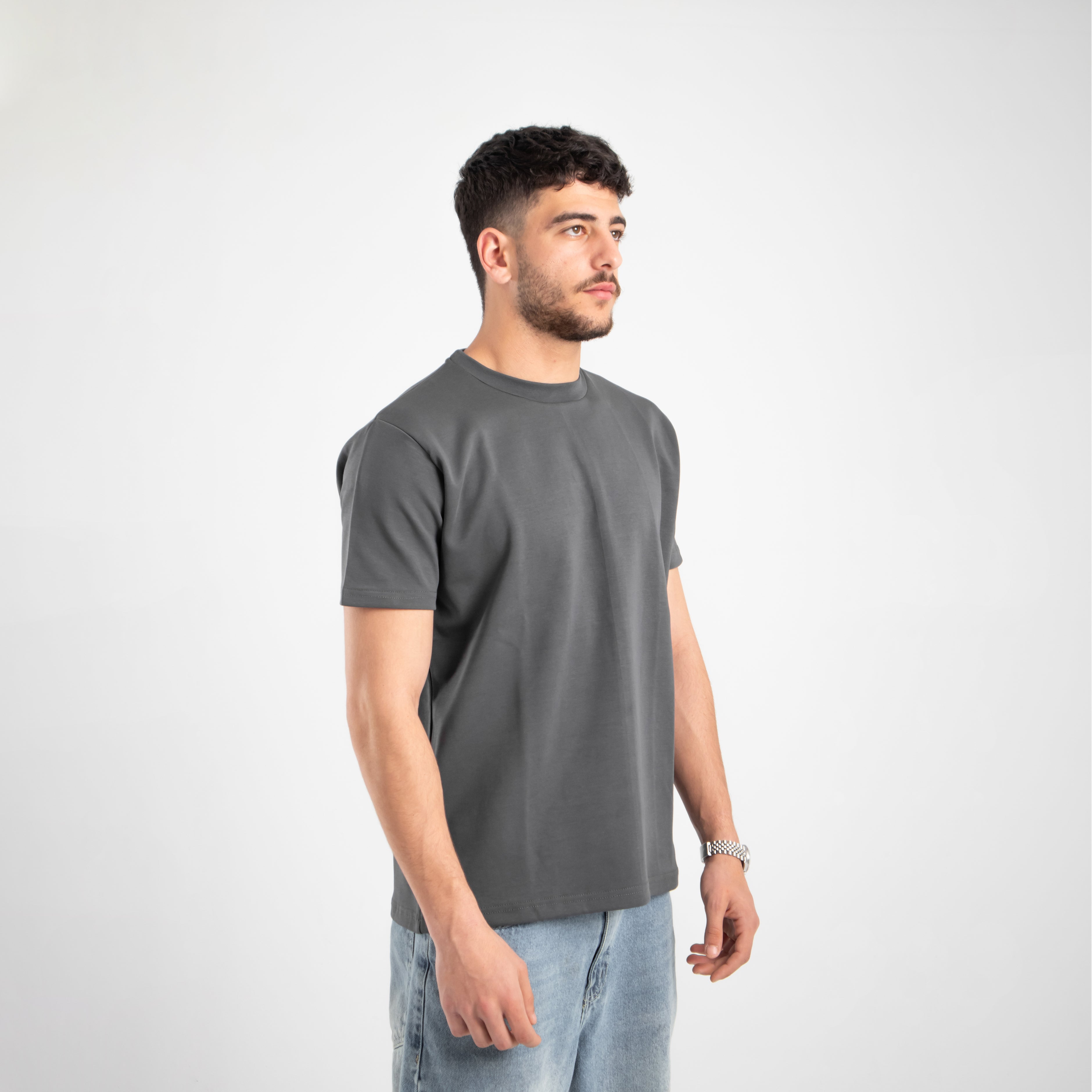 Regular Tee - Charcoal Grey