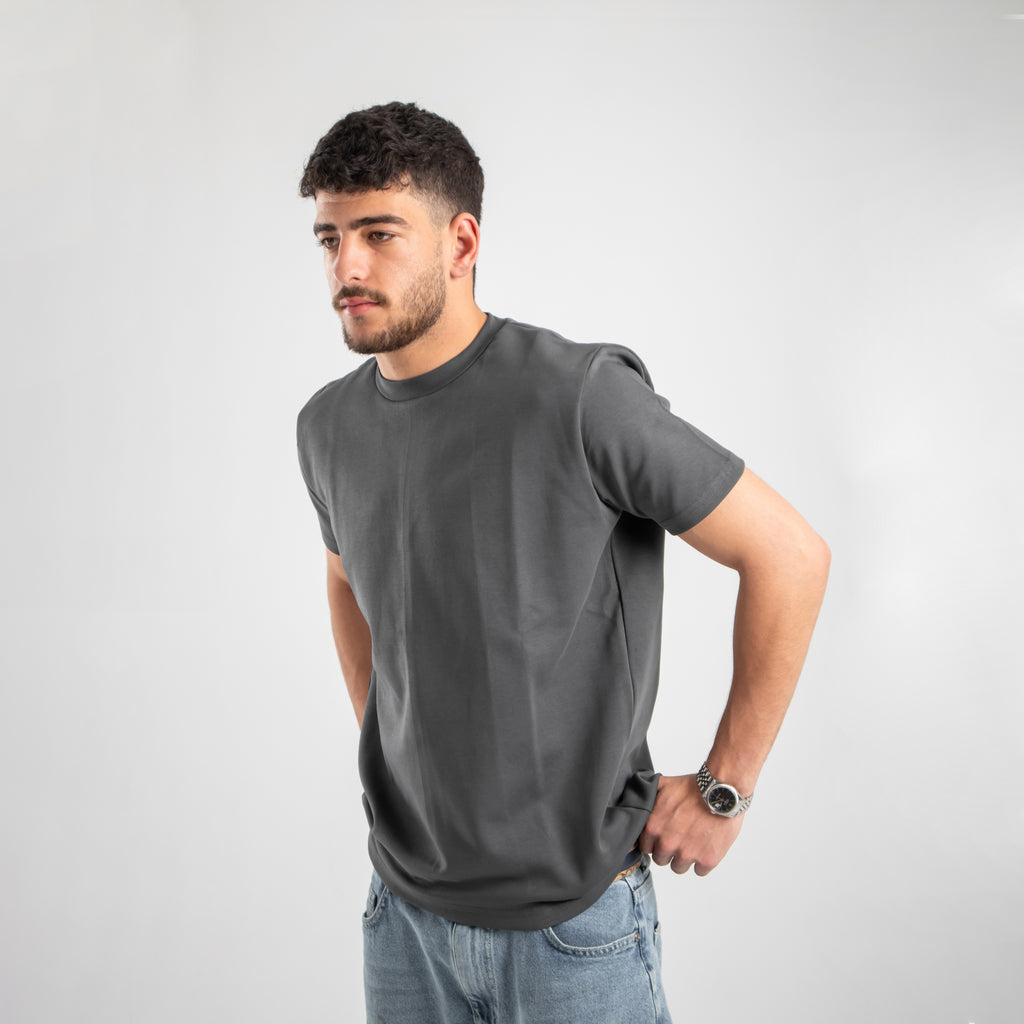 Regular Tee - Charcoal Grey