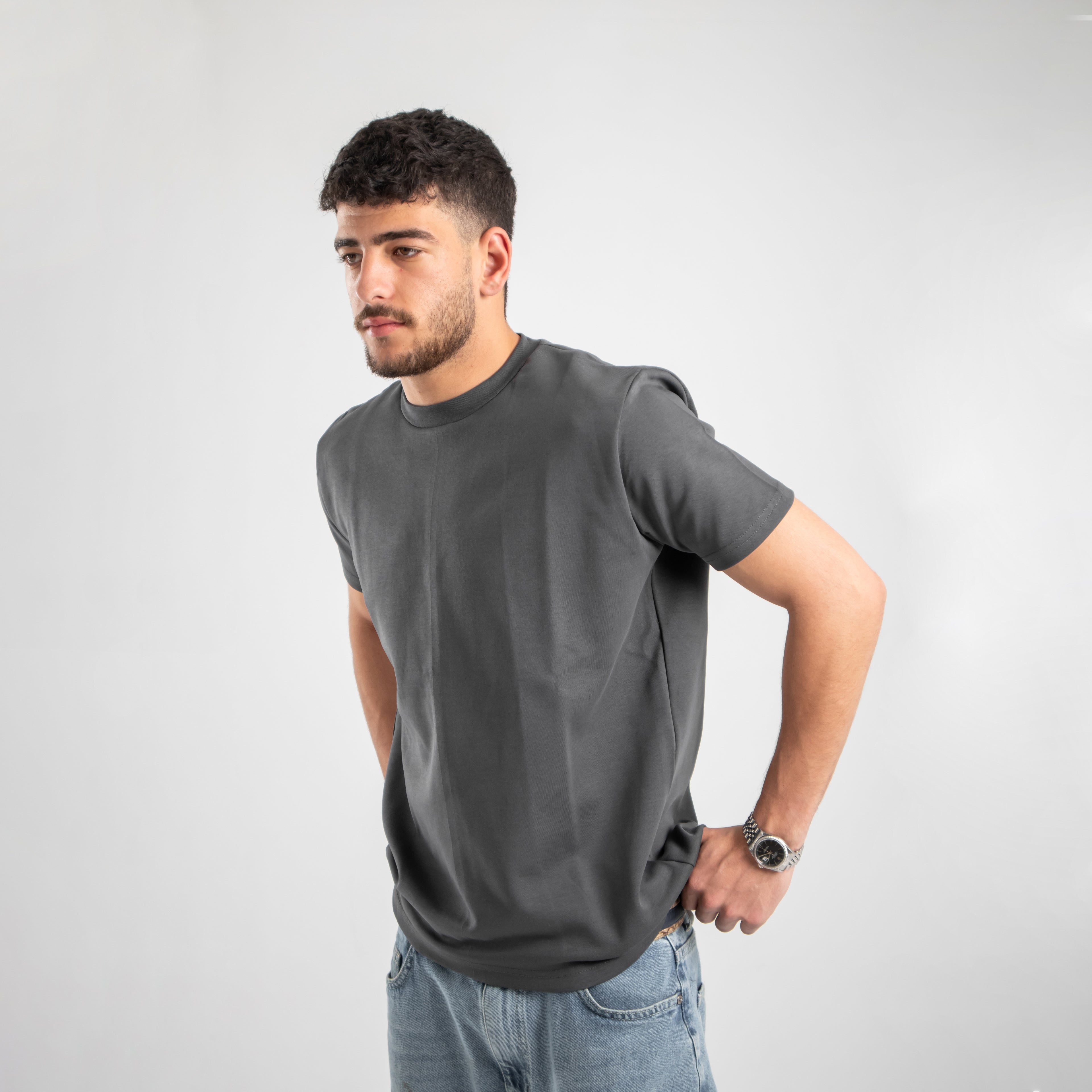 Regular Tee - Charcoal Grey