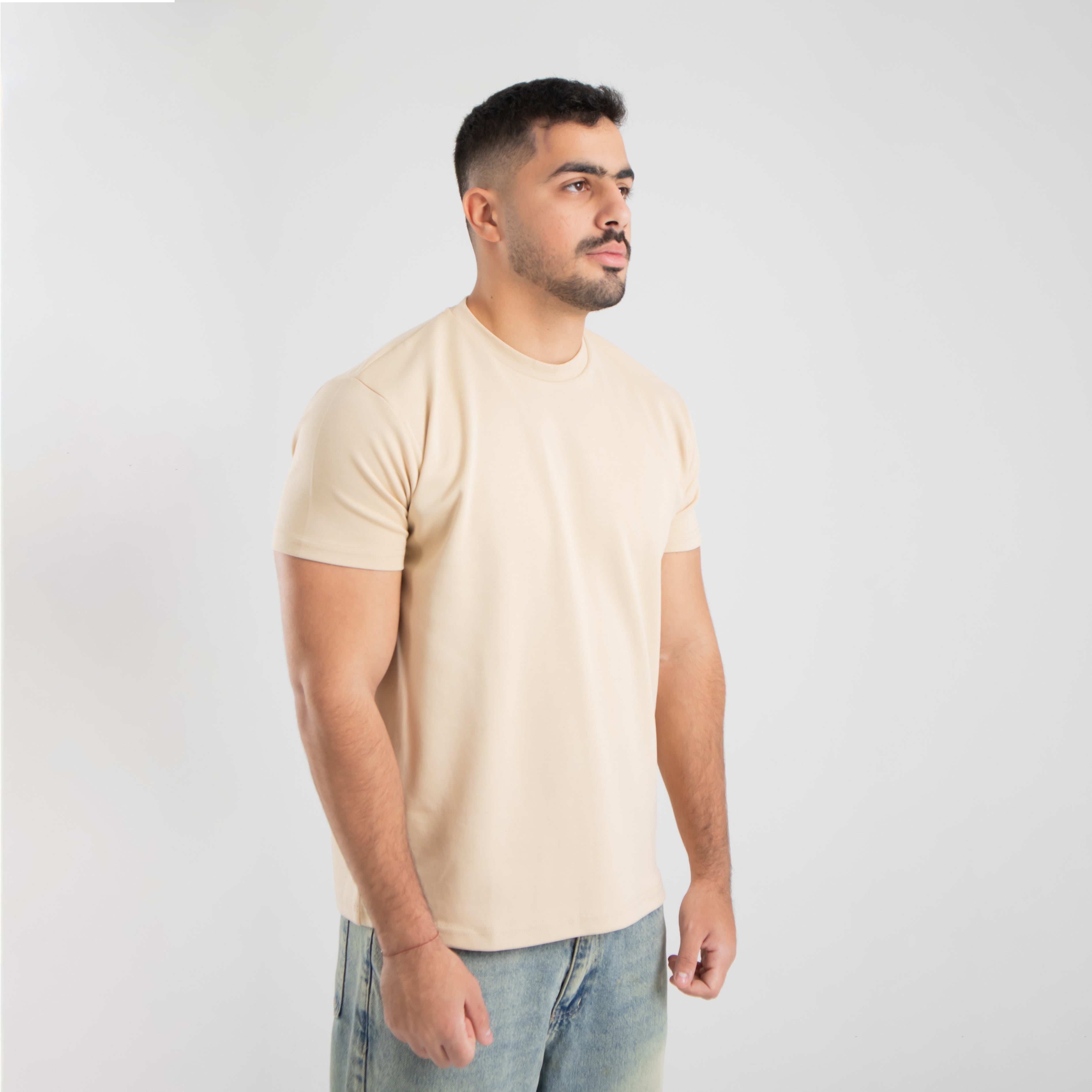 Regular Tee - Beige
