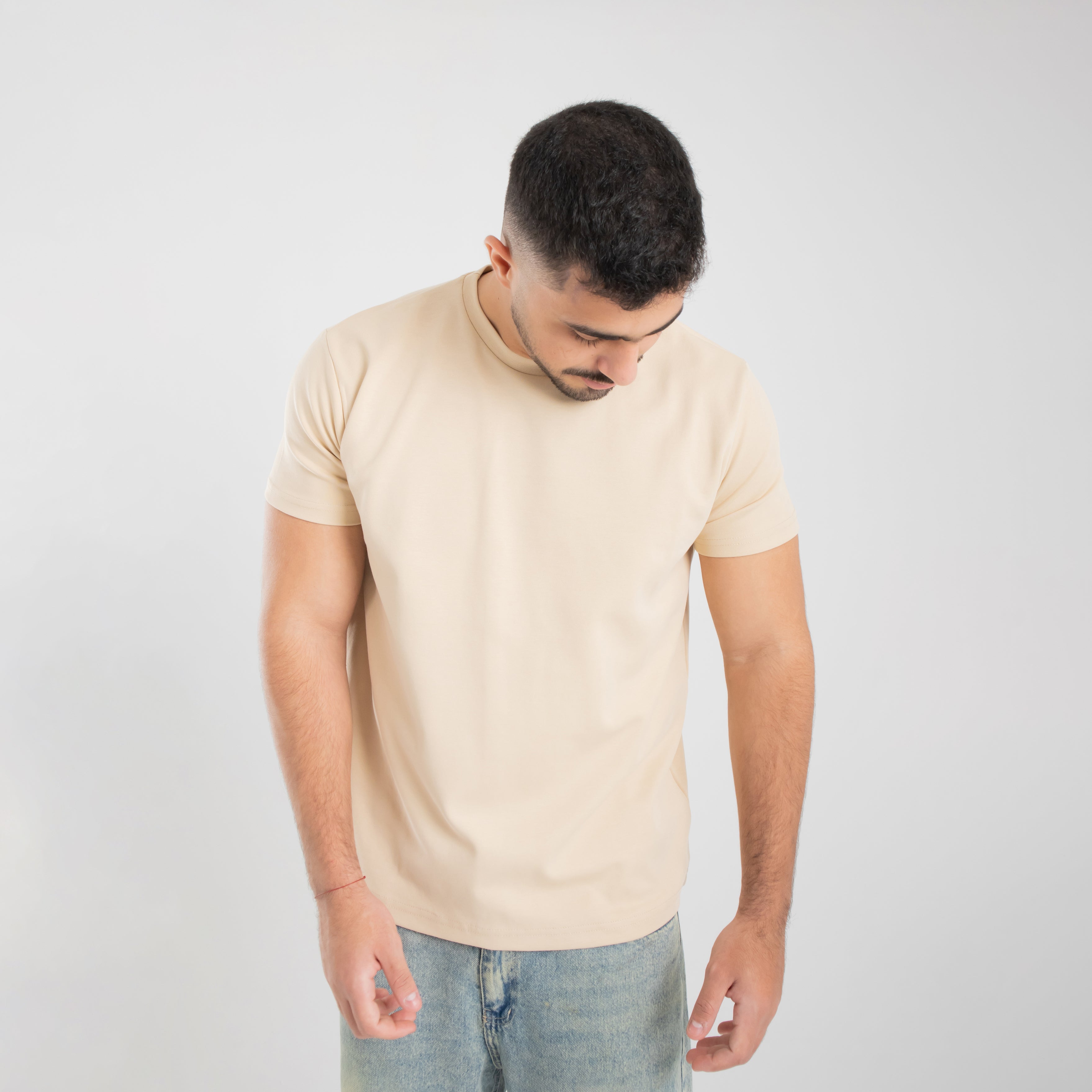 Regular Tee - Beige