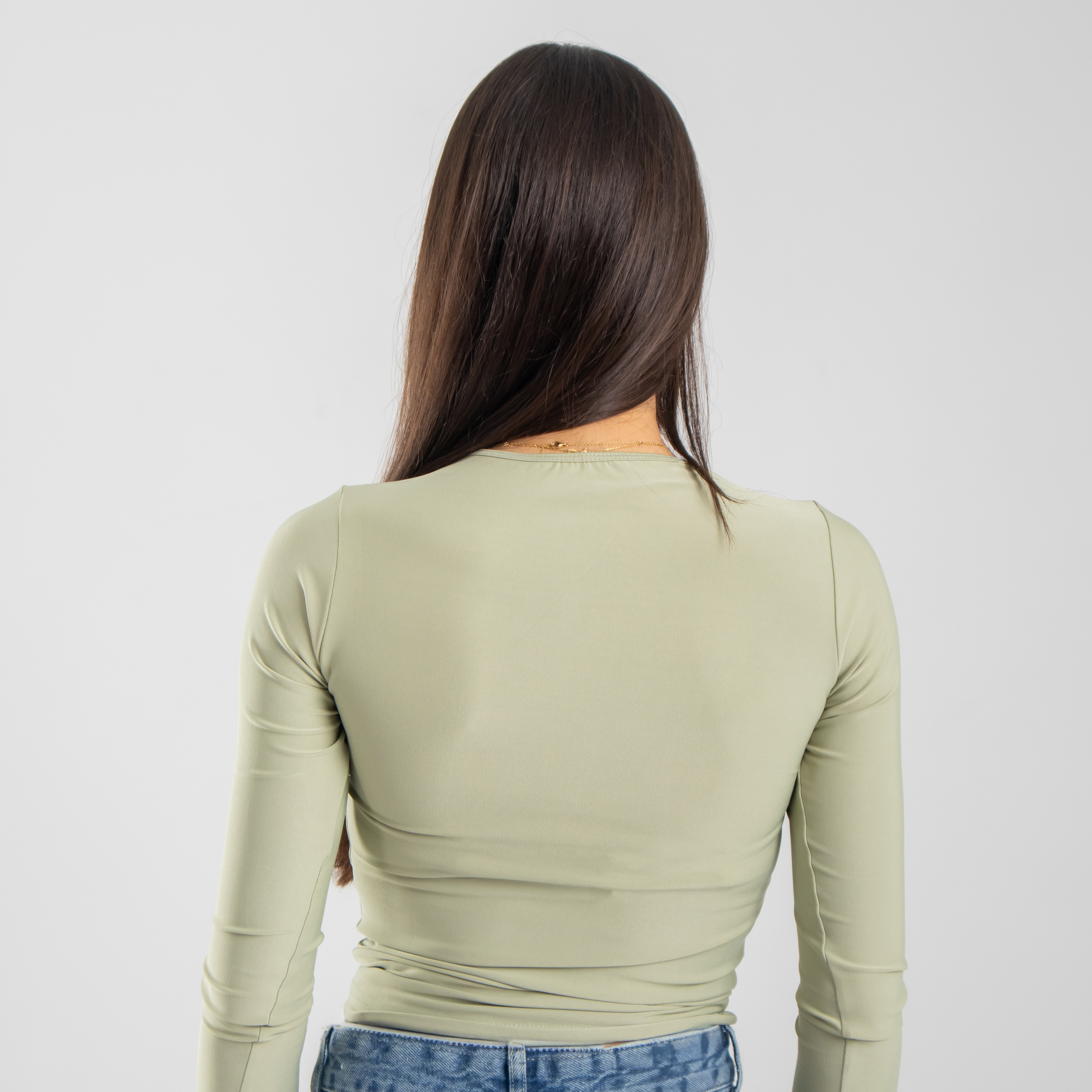 Microfiber Long Sleeve Top