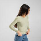 Microfiber Long Sleeve Top