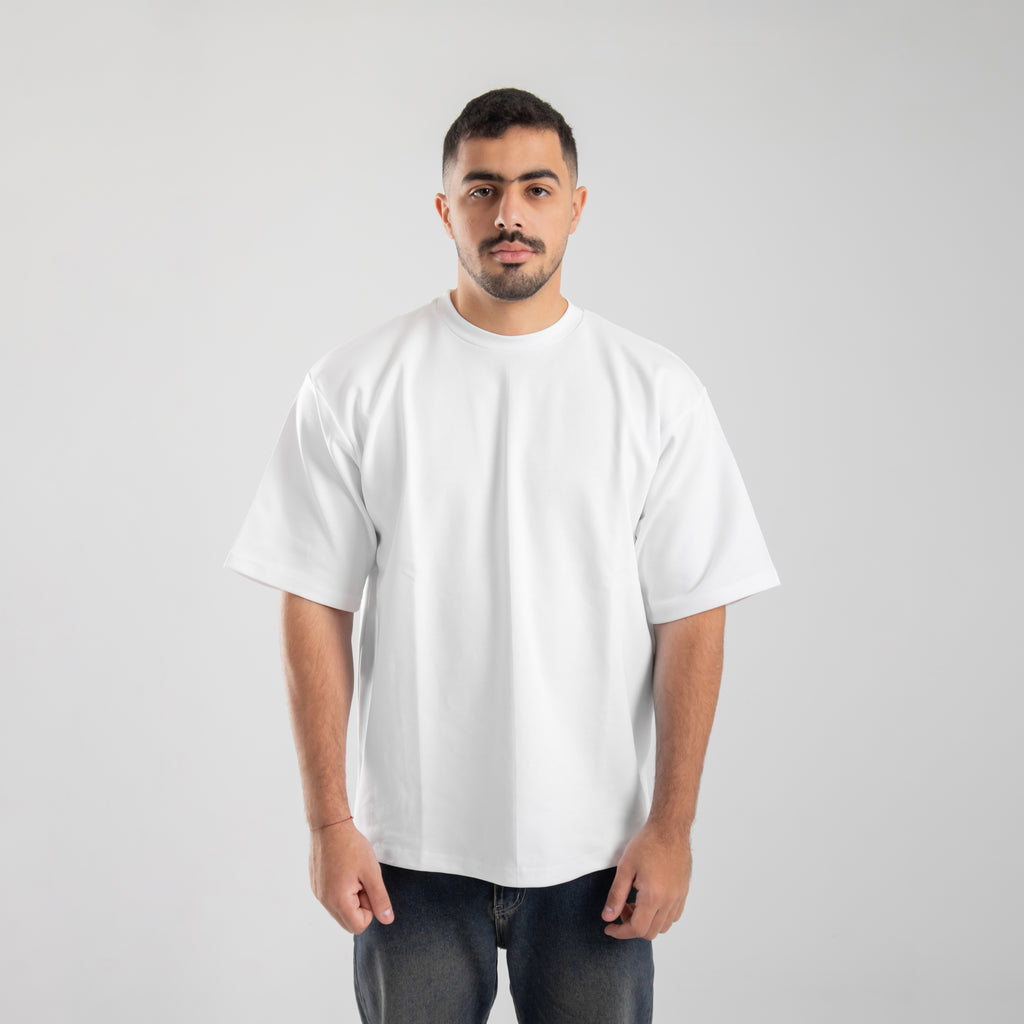 Oversized  Tee - White