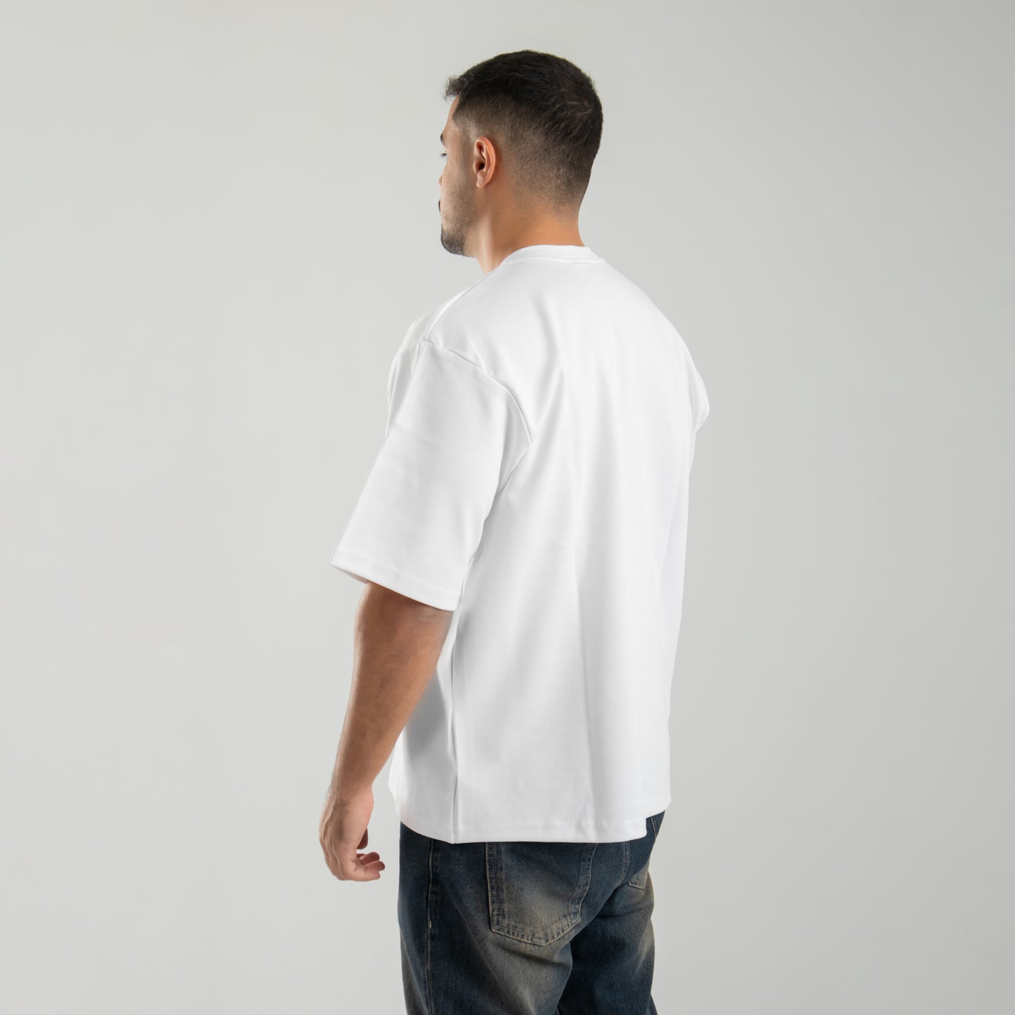 Oversized  Tee - White