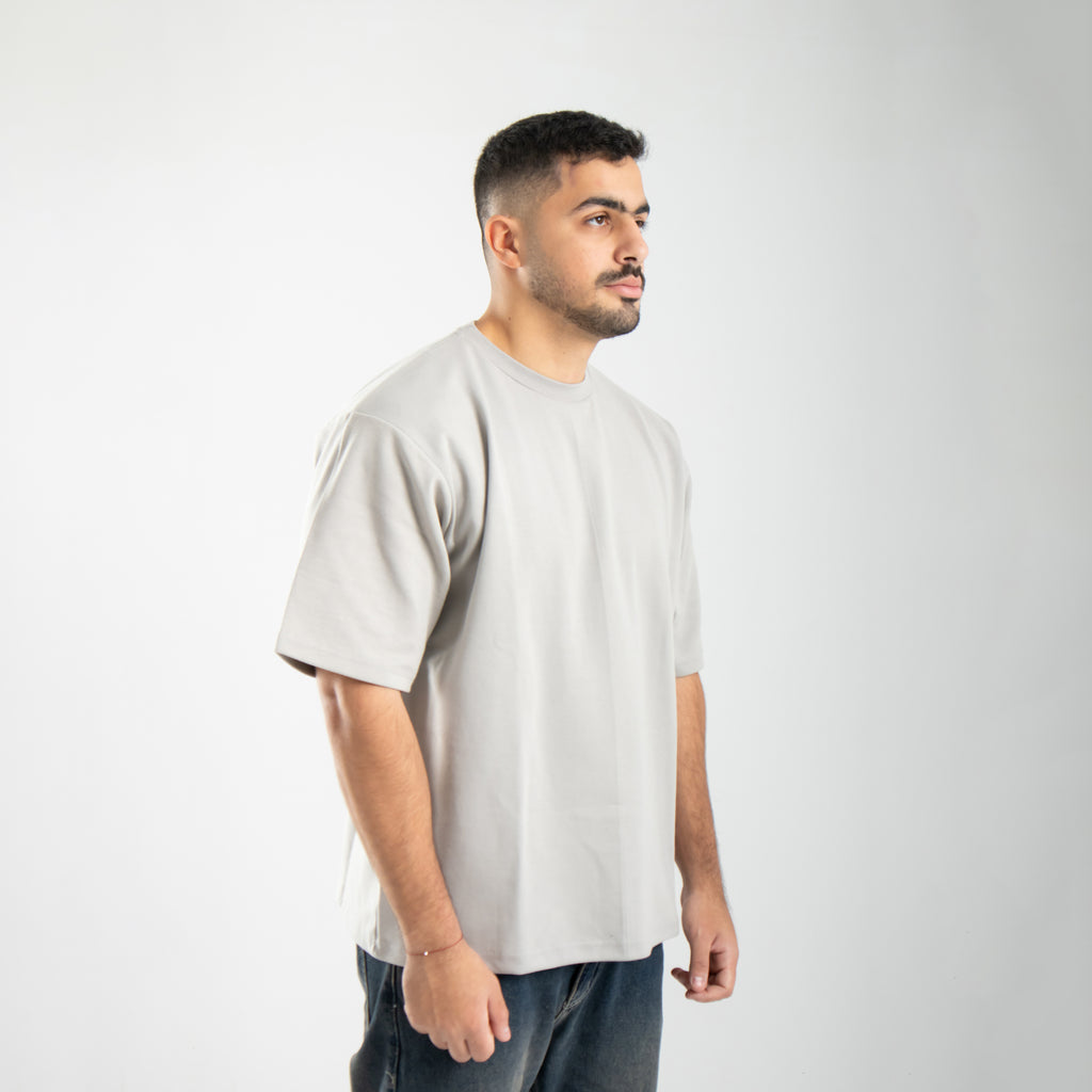 Oversized Tee - Light Grey